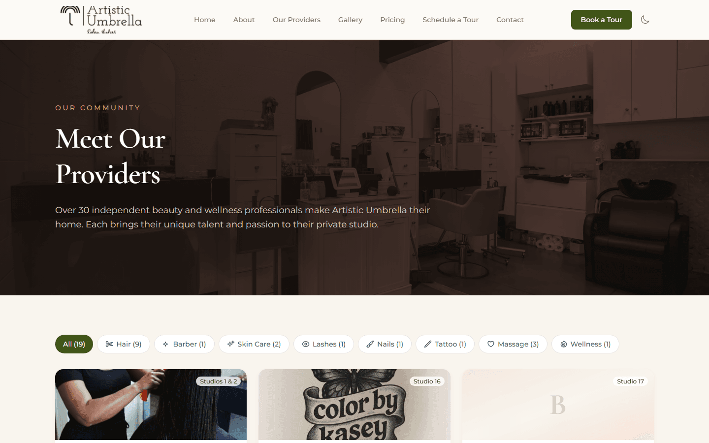 Artistic Umbrella Salon Suites — San Tan Valley, AZ