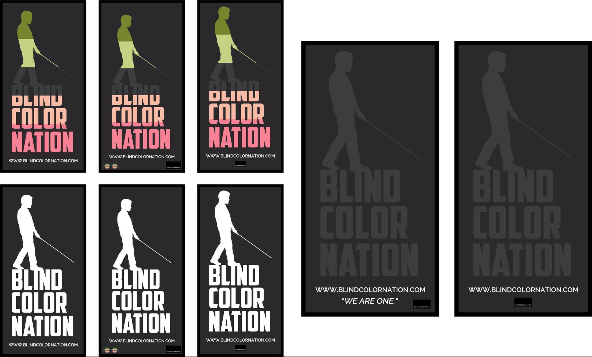 Blind Color Nation — Streetwear Identity, Storefront & Campaign — Identity