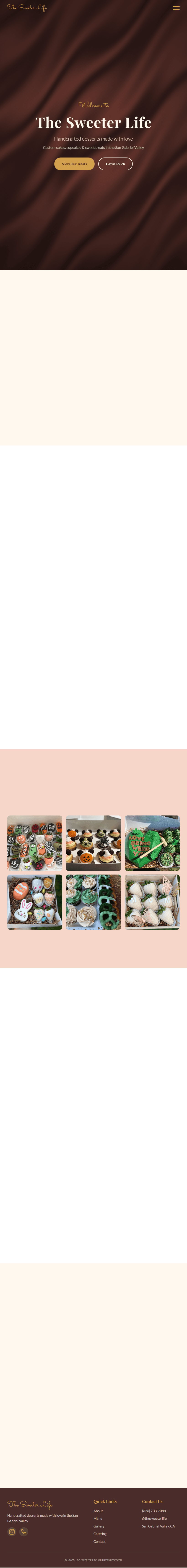 The Sweeter Life — Responsive