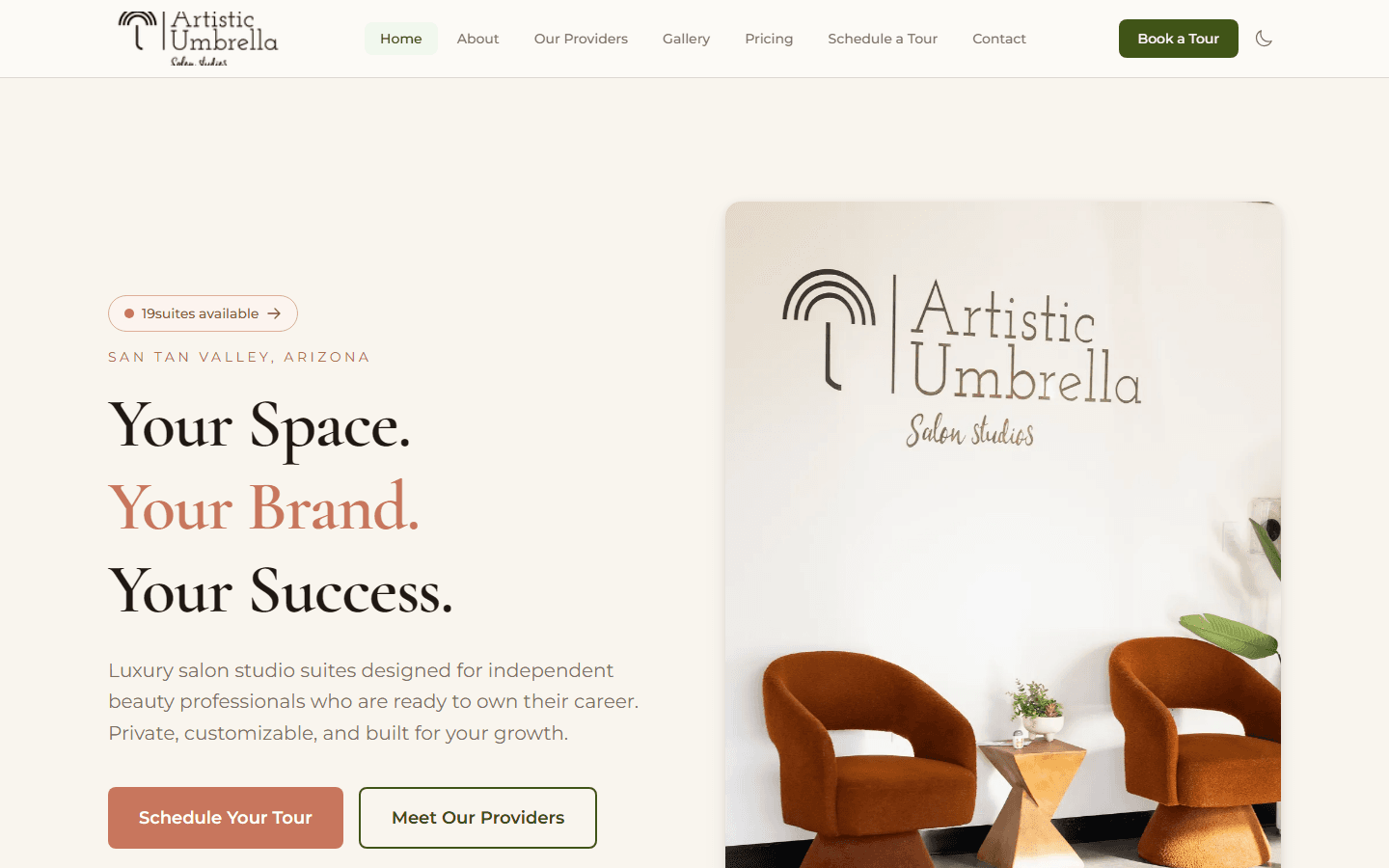 Artistic Umbrella Salon Suites — San Tan Valley, AZ